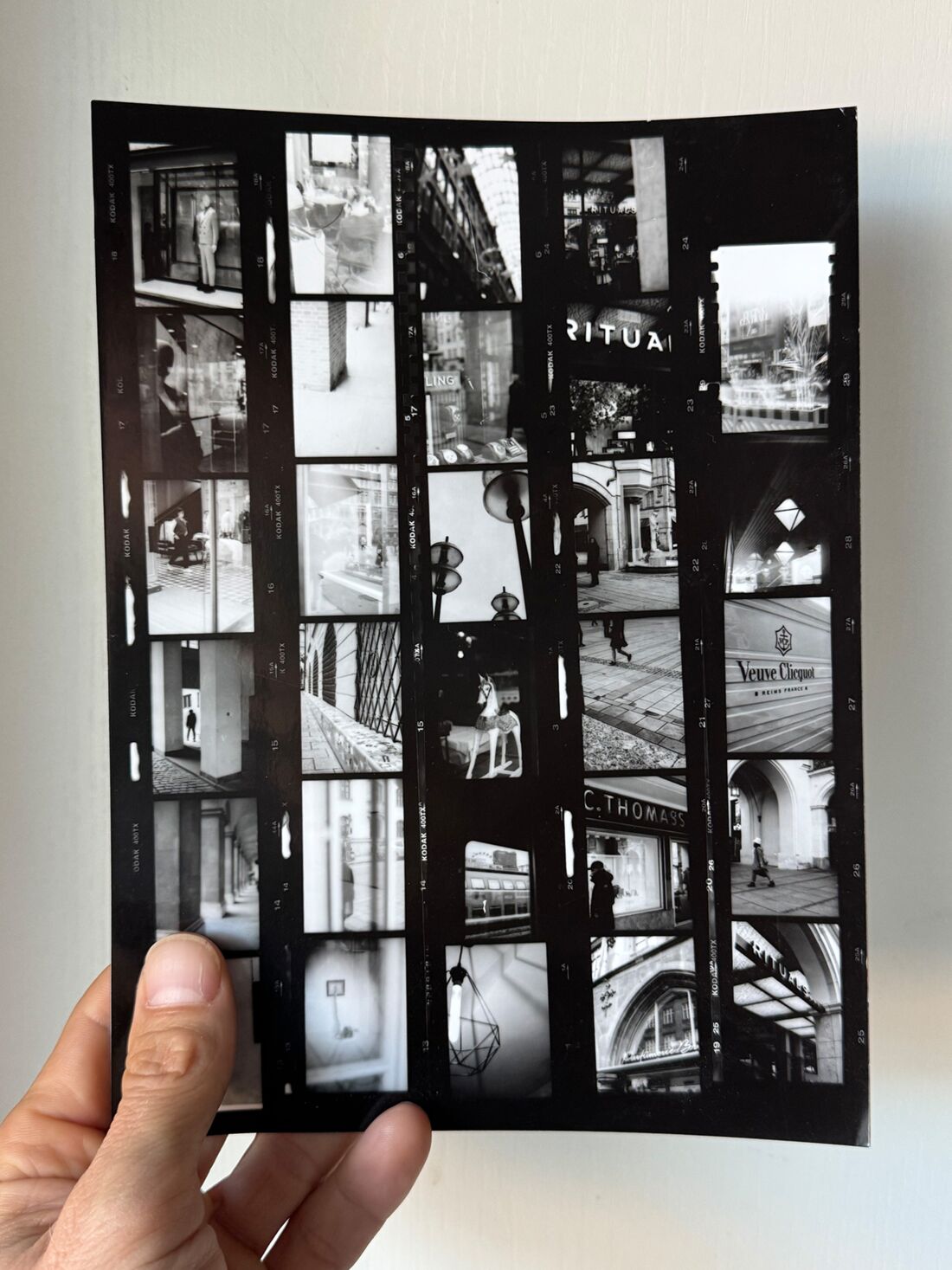 Analog Contact Sheets