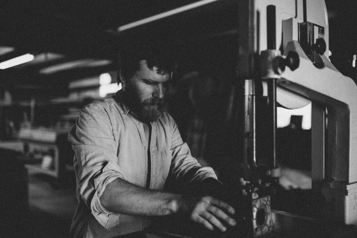 Tri-X 400 — workshop portrait